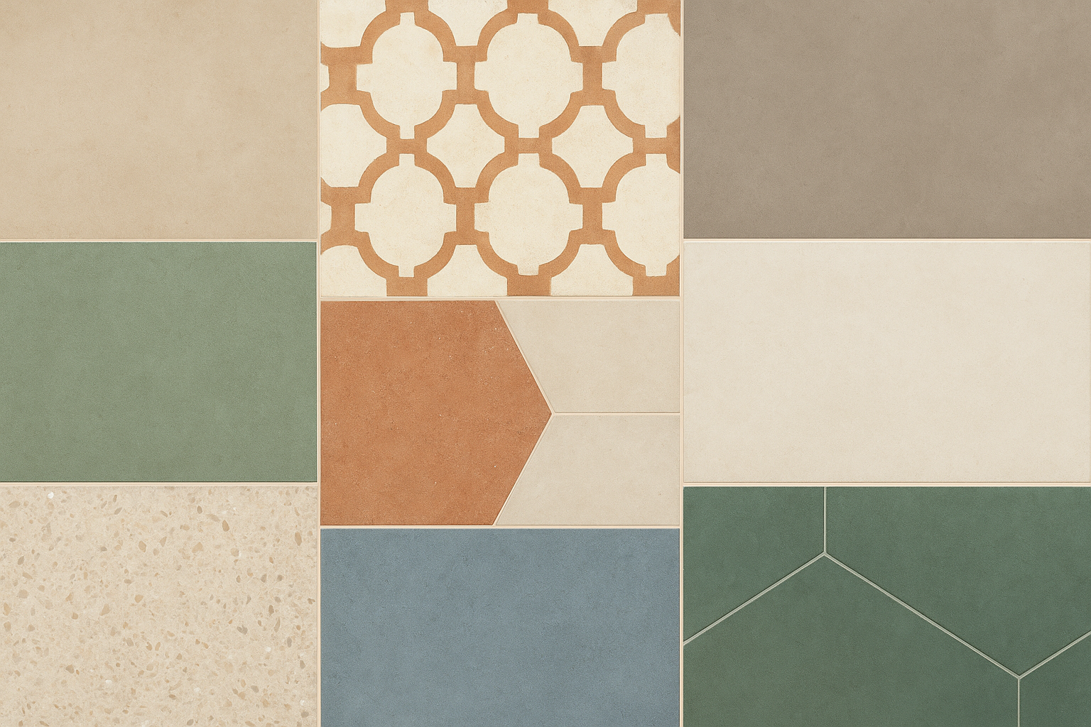 Quelles sont les couleurs de carrelage tendance en 2025?